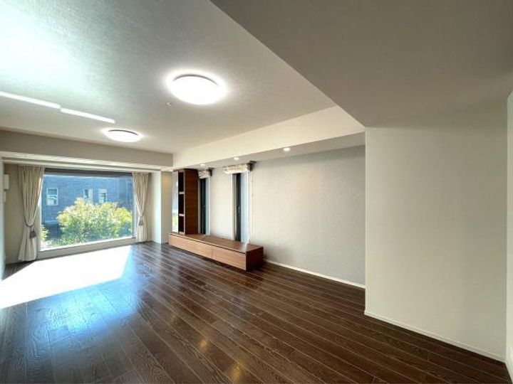 東京都港区元麻布3(マンション)の賃貸物件の居間