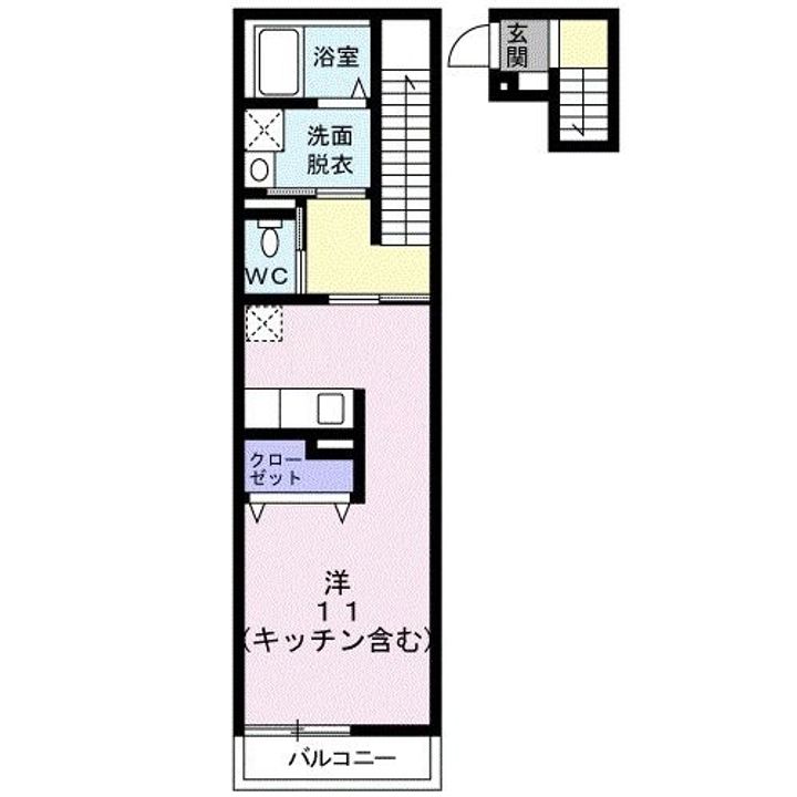 ウエスト・モンターニュBの間取り