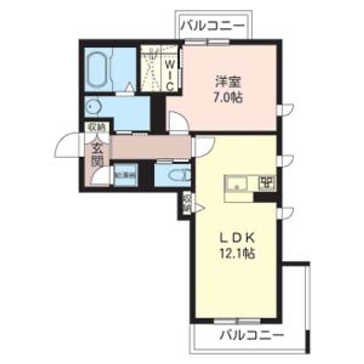 SUBARU TOWN Aの間取り
