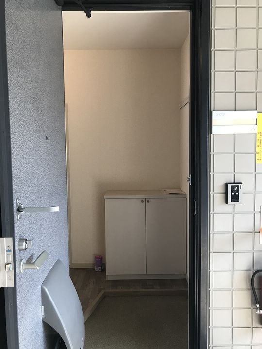ディアスプリペットCの玄関