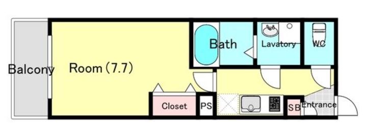 ジーメゾン富雄エヴァースの間取り