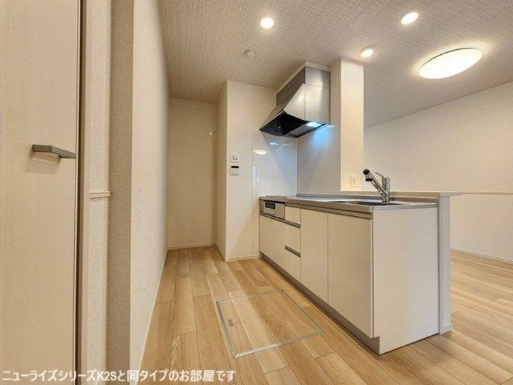 大阪府交野市幾野3(アパート)の賃貸物件のキッチン