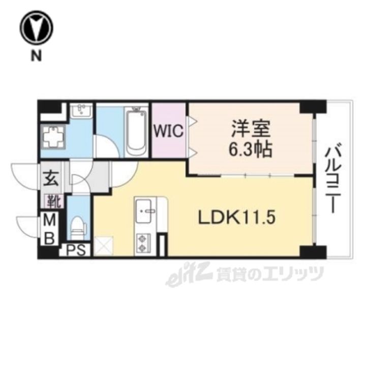 グラシス池尻の間取り