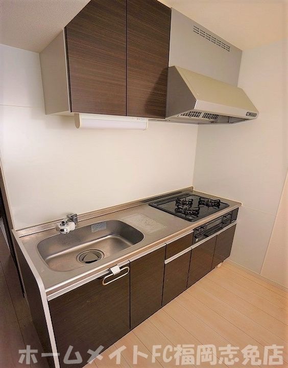 福岡県糟屋郡志免町南里4(マンション)の賃貸物件のキッチン