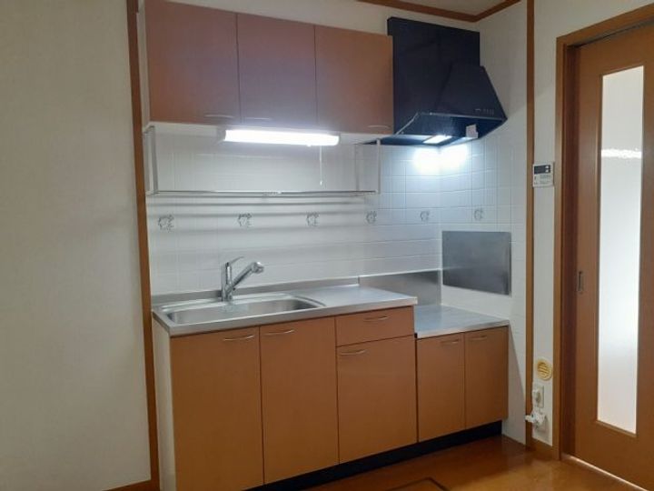 埼玉県熊谷市石原(アパート)の賃貸物件のキッチン