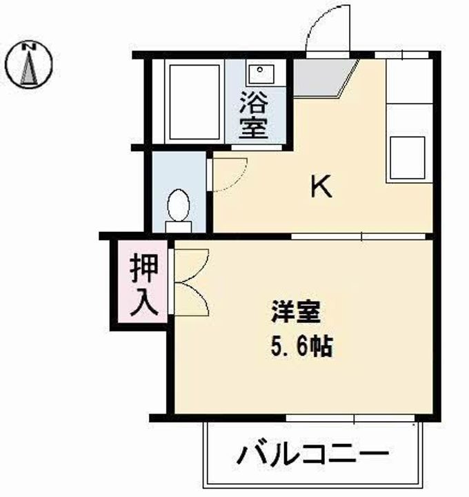 コーポ小林の間取り