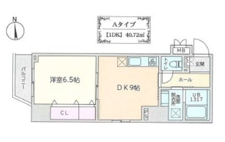 CAVE YUSHIMAの間取り