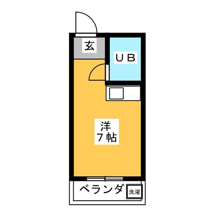 レディースハウス東和の間取り