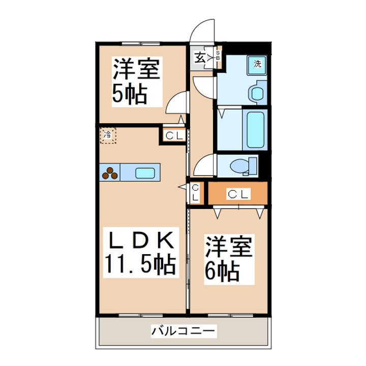Maison CHARITEの間取り