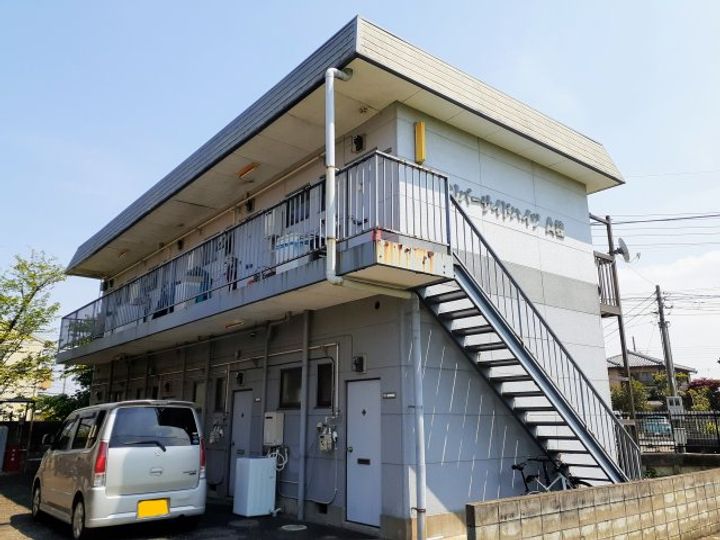埼玉県熊谷市佐谷田(アパート)の賃貸物件の外観