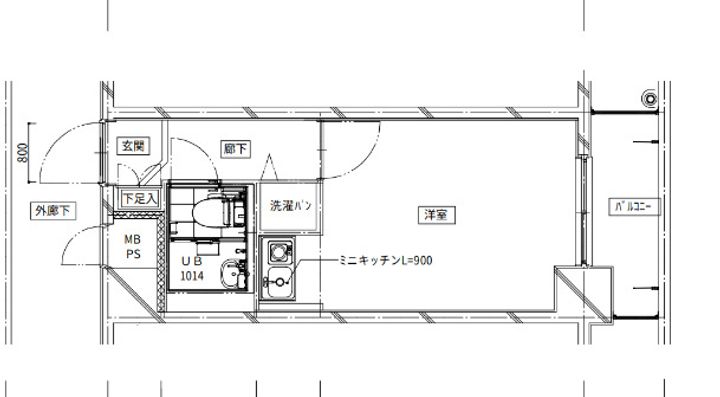 レジデンス三軒茶屋スクエアの間取り