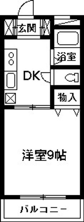 NOMOコーポの間取り