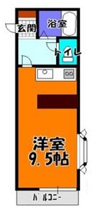 ドルフィン上並榎5の間取り