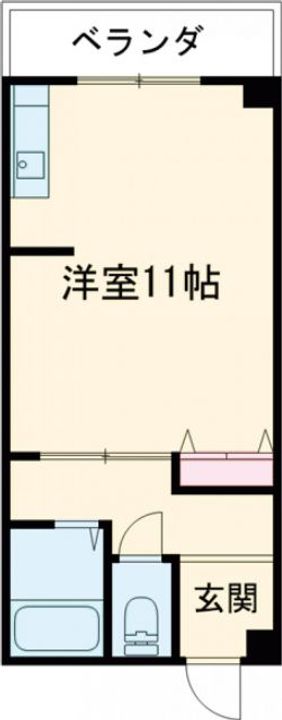 京都府舞鶴市倉梯町(アパート)の賃貸物件の間取り