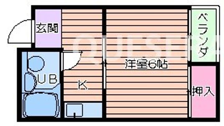 メゾンユタカの間取り