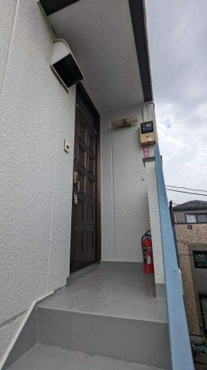 ステラハイツの玄関