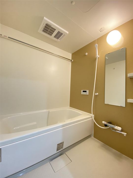 熊本県合志市幾久富(マンション)の賃貸物件の風呂