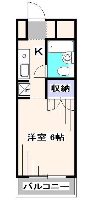 東京都小平市小川東町5(マンション)の賃貸物件の間取り