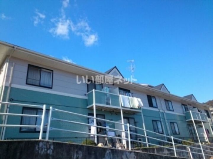 岡山県浅口郡里庄町大字新庄グリーンクレスト(アパート)の賃貸物件の外観