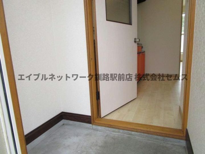 コーポ永住の玄関