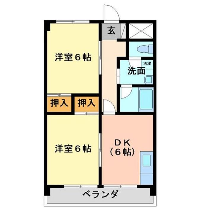 レジデンスRSの間取り