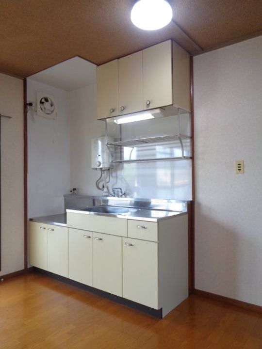 滋賀県甲賀市水口町梅が丘(マンション)の賃貸物件のキッチン