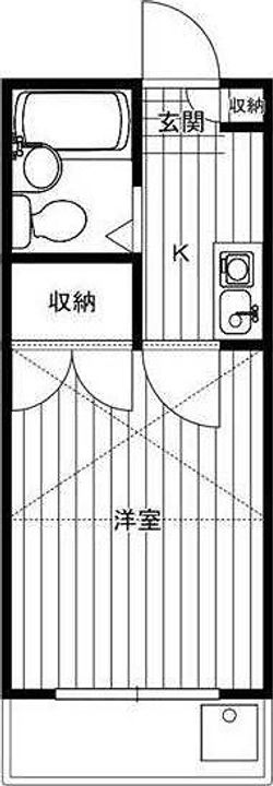 HILL’S高座渋谷の間取り