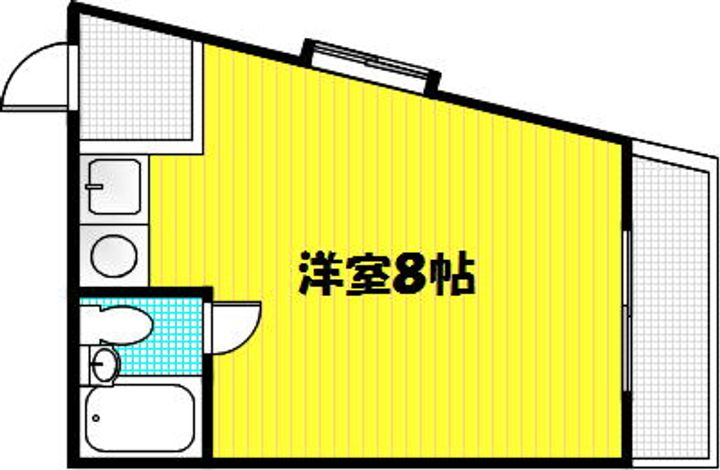 大阪府豊中市三和町2(マンション)の賃貸物件の間取り