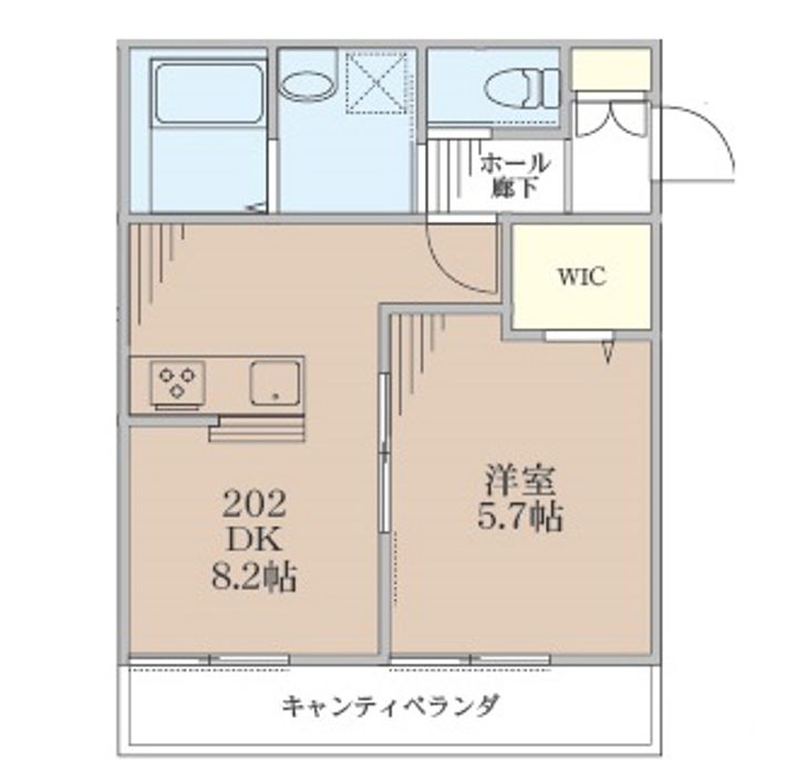 Maison SAKURAの間取り