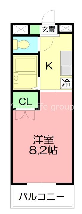 カルム・ワンの間取り