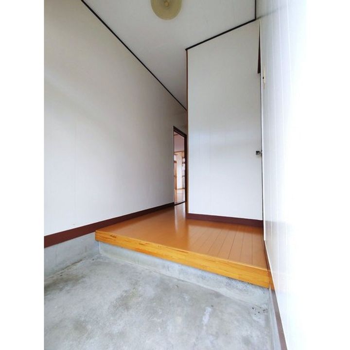 福島県郡山市安積町荒井字大池(一戸建)の賃貸物件の玄関