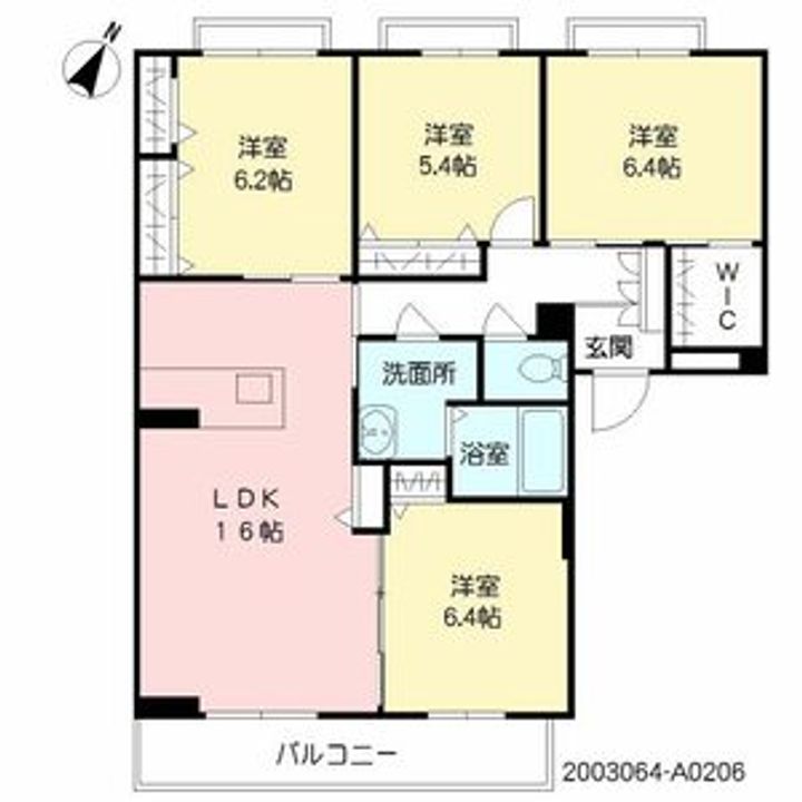 ベルデガゾンの間取り