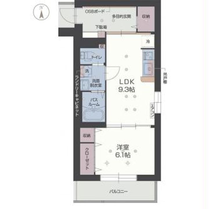 バーゼリアの間取り