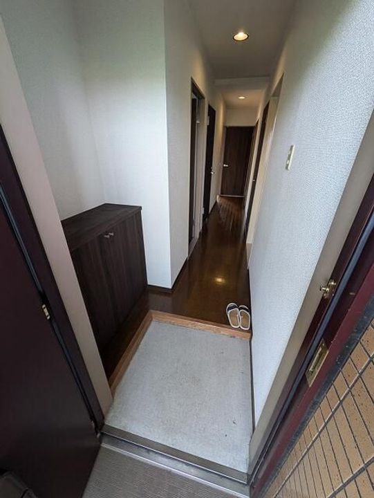 オークウッド1の玄関