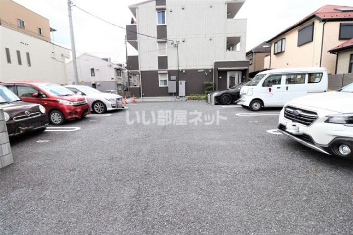 埼玉県越谷市大字上間久里(アパート)の賃貸物件の地図