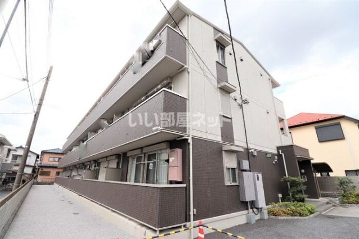埼玉県越谷市大字上間久里(アパート)の賃貸物件の外観