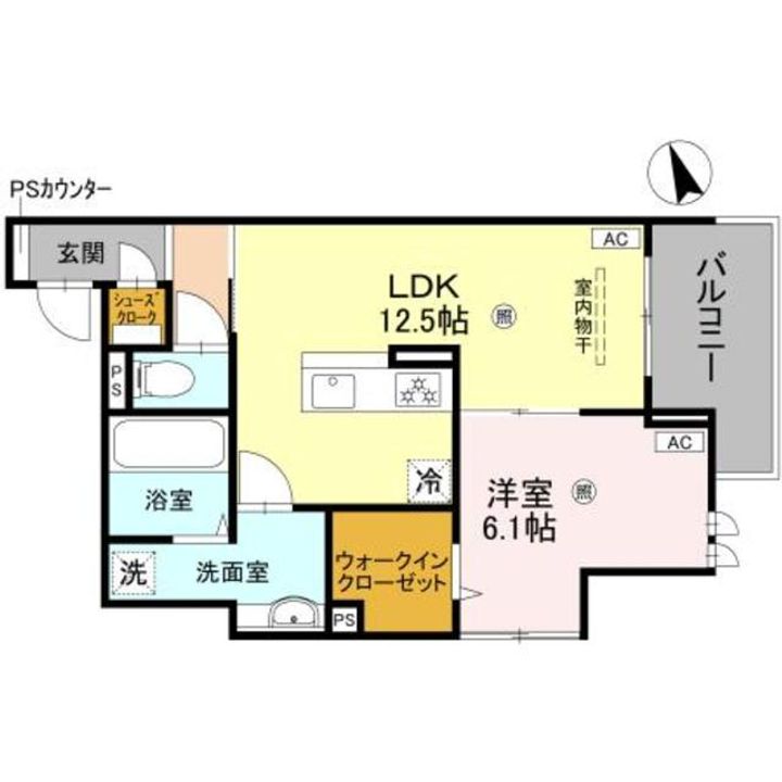 パサログランデ鳳中町の間取り