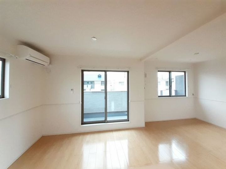 ベルポスト・ドゥーエの居間