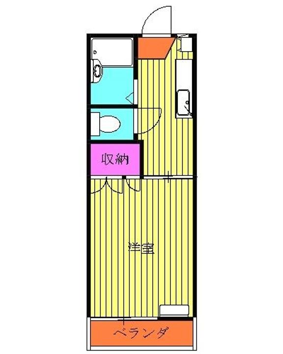 グリーンヒルAの間取り