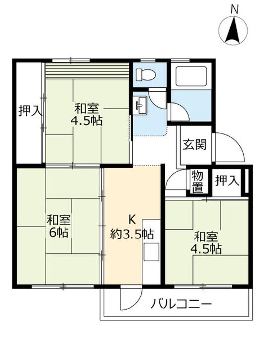 UR知立の間取り
