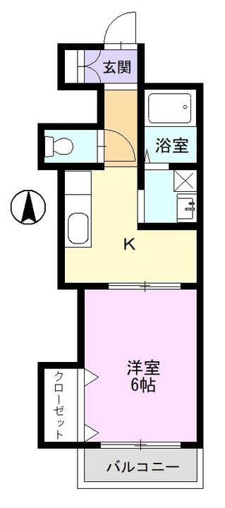 レジデンス創の間取り