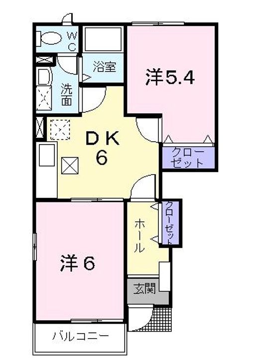 ツインメゾン篠栗Iの間取り