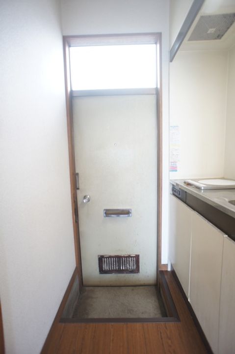 スカイコートの玄関