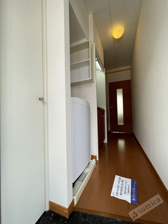 レオパレス喜連北IIの玄関