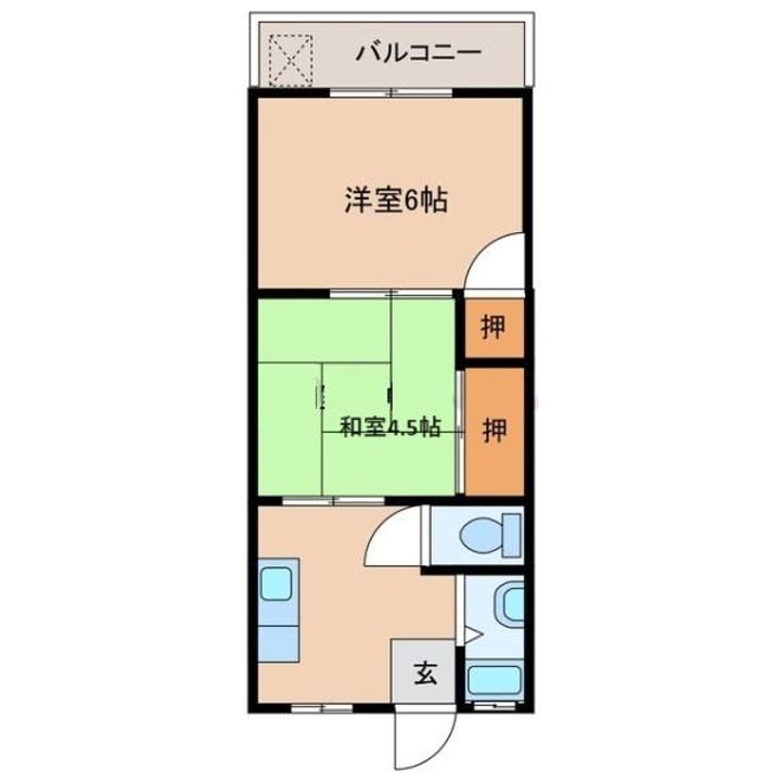 中村ビルの間取り