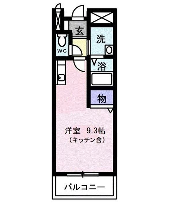 埼玉県さいたま市西区三橋6(マンション)の賃貸物件の間取り