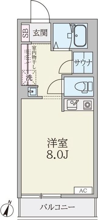 Ma Cachetteの間取り