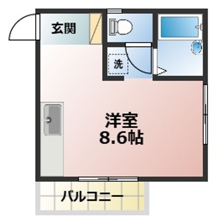 プレフルールの間取り