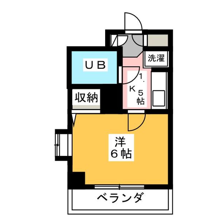 ベルコート104の間取り