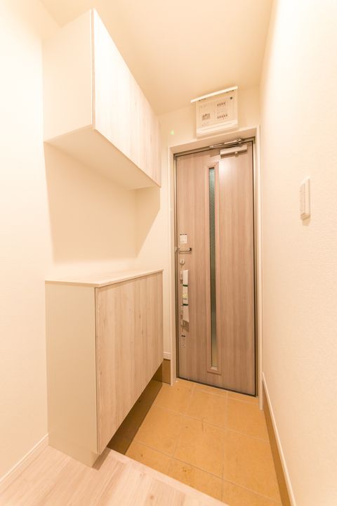 アーティス高崎の玄関